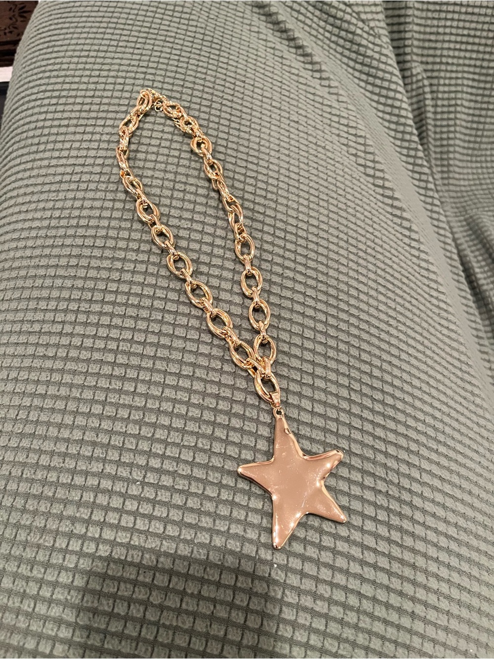 Gold Star Pendant Necklace - Women Jewelry
